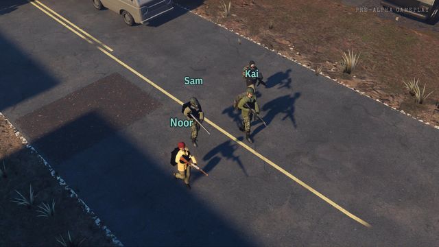 A fully equipped crew of four